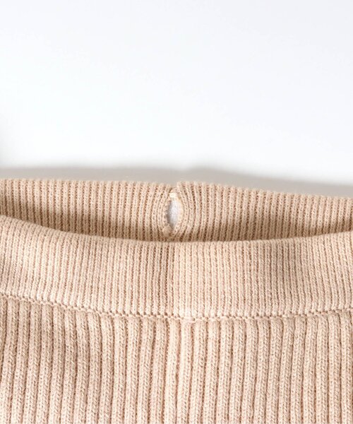 apres les cours（アプレレクール）の「あったかリブニットレギンス/7days Style pant（レギンス/スパッツ・キッズ・ブラック/ブラウン/アイボリー/ベージュ・120/90/80/130/110/100）」の14枚目の写真