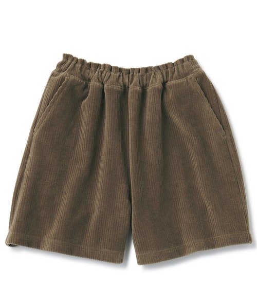 無印良品(ムジルシリョウヒン)の「ジャージーコーデュロイキュロット(キッズ)(その他パンツ・キッズ・スモークピンク/チャコールグレー/ダークブラウン系・140/130/120/110/150)」の1枚目の写真