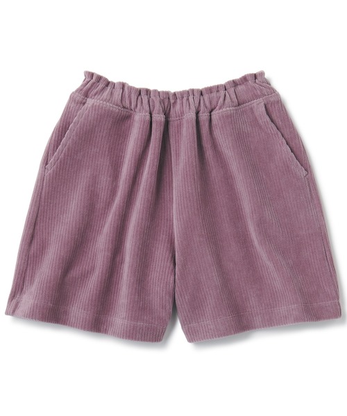 無印良品(ムジルシリョウヒン)の「ジャージーコーデュロイキュロット(キッズ)(その他パンツ・キッズ・スモークピンク/チャコールグレー/ダークブラウン系・140/130/120/110/150)」の3枚目の写真