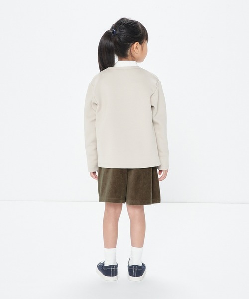 無印良品(ムジルシリョウヒン)の「ジャージーコーデュロイキュロット(キッズ)(その他パンツ・キッズ・スモークピンク/チャコールグレー/ダークブラウン系・140/130/120/110/150)」の17枚目の写真