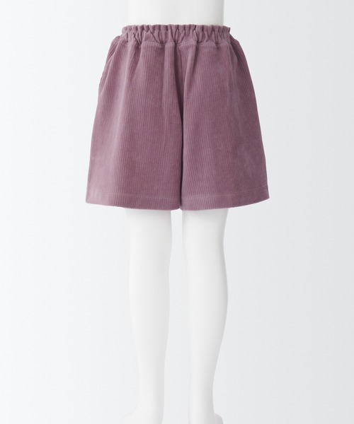 無印良品(ムジルシリョウヒン)の「ジャージーコーデュロイキュロット(キッズ)(その他パンツ・キッズ・スモークピンク/チャコールグレー/ダークブラウン系・140/130/120/110/150)」の6枚目の写真