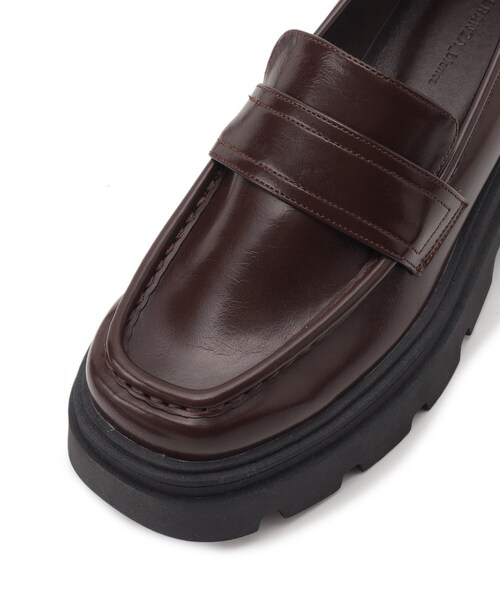 ESPERANZA（エスペランサ）の「厚底ローファー【ESPERANZA_blanca】（ローファー・レディース・ダークブラウン/ブラック・L/M/S/LL）」の11枚目の写真