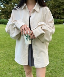 nemne store（ネンネストア）の「【低身長サイズあり】コーデュロイビッグシャツ（シャツ/ブラウス）」