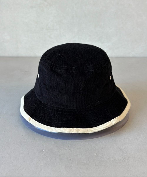 U.S. POLO ASSN.（ユーエスポロアッスン）の「コード付きコーデュロイバケハ（ハット・メンズ・ブラック/アイボリー・FREE）」の5枚目の写真