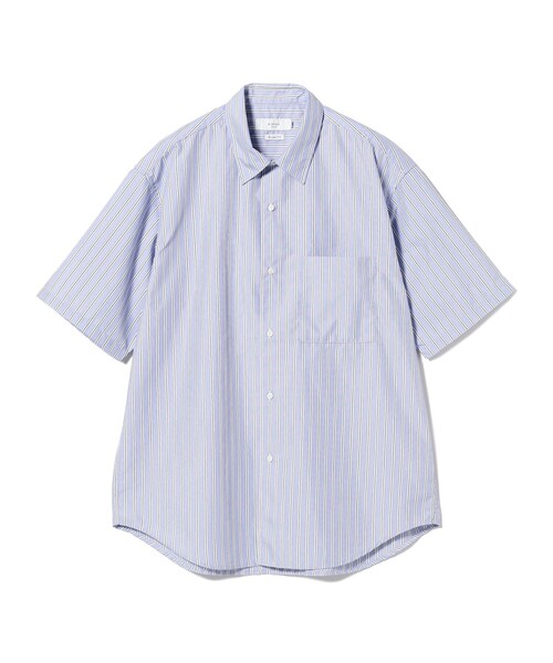 B:MING by BEAMS(ビーミングバイビームス)の「B:MING by BEAMS / ブロード レギュラーカラー ショートスリーブ シャツ(シャツ/ブラウス・メンズ・ブルー/サックスブルー・SMALL/MEDIUM/X-LARGE/LARGE)」の22枚目の写真
