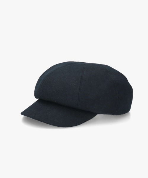 OVERRIDE(オーバーライド)の「OVERRIDE JP TWEED CASQUETTE(キャスケット・メンズ・グレー/ブラック/ネイビー・58cm/60cm)」の3枚目の写真