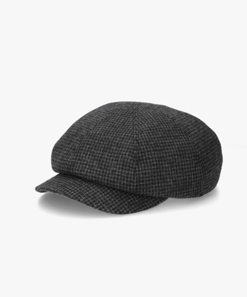 OVERRIDE(オーバーライド)の「OVERRIDE JP TWEED CASQUETTE(キャスケット・メンズ・グレー/ブラック/ネイビー・58cm/60cm)」の10枚目の写真