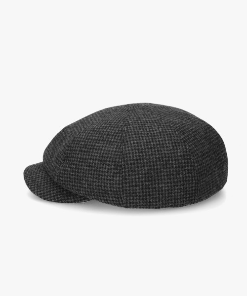 OVERRIDE(オーバーライド)の「OVERRIDE JP TWEED CASQUETTE(キャスケット・メンズ・グレー/ブラック/ネイビー・58cm/60cm)」の13枚目の写真