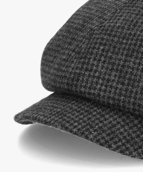 OVERRIDE(オーバーライド)の「OVERRIDE JP TWEED CASQUETTE(キャスケット・メンズ・グレー/ブラック/ネイビー・58cm/60cm)」の16枚目の写真