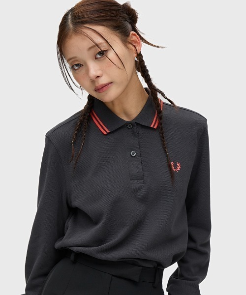FRED PERRY フレッドペリー　長袖ポロシャツ FRED PERRY SHIRT 2024年秋冬・長袖ポロシャツ プレオーダー