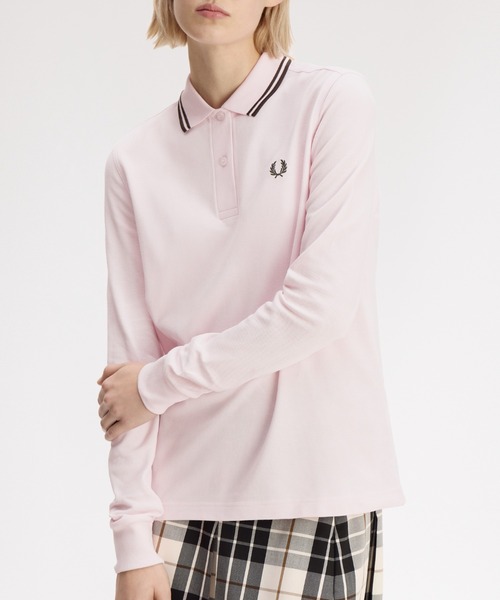 FRED PERRY｜フレッドペリー（レディース）のポロシャツ（ピンク/桃色