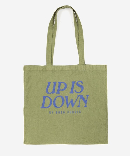 BOBO CHOSES（ボボショーズ）の「Up Is Down green totebag（トート