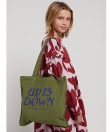 BOBO CHOSES（ボボショーズ）の「Up Is Down green totebag