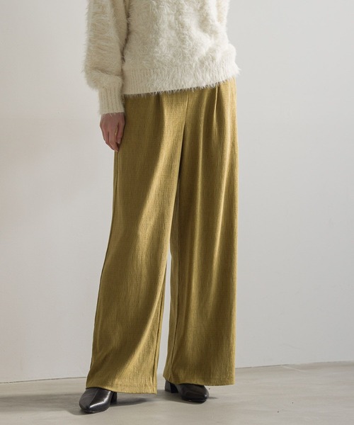 LAKOLE(ラコレ)の「クラッシュコードパンツ / 989695(その他パンツ・レディース・ブラウン/マスタード/ネイビー・SMALL/MEDIUM)」の3枚目の写真