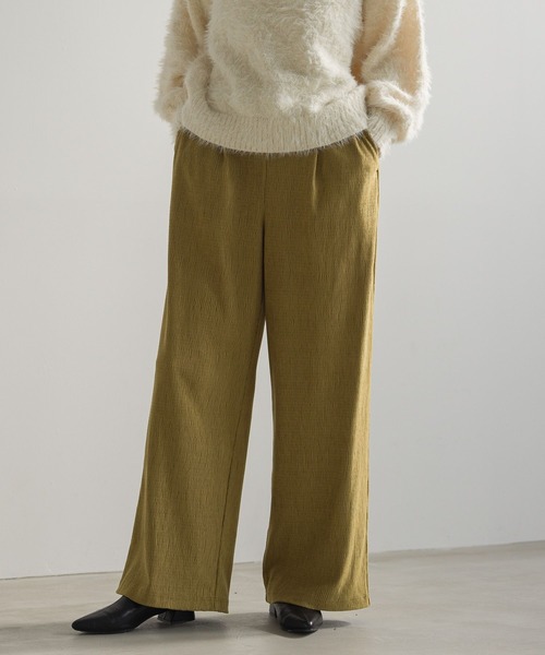 LAKOLE(ラコレ)の「クラッシュコードパンツ / 989695(その他パンツ・レディース・ブラウン/マスタード/ネイビー・SMALL/MEDIUM)」の6枚目の写真