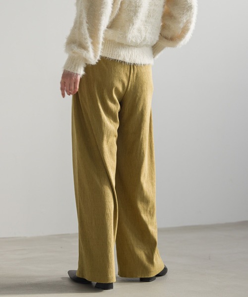 LAKOLE(ラコレ)の「クラッシュコードパンツ / 989695(その他パンツ・レディース・ブラウン/マスタード/ネイビー・SMALL/MEDIUM)」の8枚目の写真
