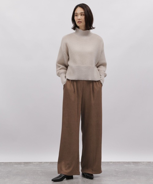 LAKOLE(ラコレ)の「クラッシュコードパンツ / 989695(その他パンツ・レディース・ブラウン/マスタード/ネイビー・SMALL/MEDIUM)」の9枚目の写真