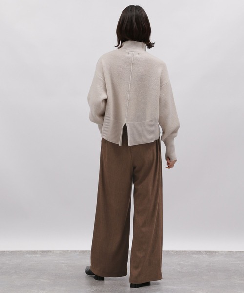 LAKOLE(ラコレ)の「クラッシュコードパンツ / 989695(その他パンツ・レディース・ブラウン/マスタード/ネイビー・SMALL/MEDIUM)」の11枚目の写真
