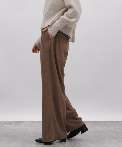 LAKOLE(ラコレ)の「クラッシュコードパンツ / 989695(その他パンツ・レディース・ブラウン/マスタード/ネイビー・SMALL/MEDIUM)」の12枚目の写真