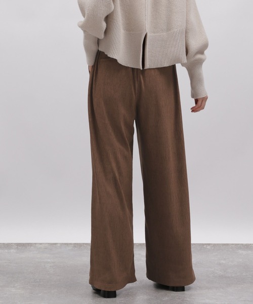 LAKOLE(ラコレ)の「クラッシュコードパンツ / 989695(その他パンツ・レディース・ブラウン/マスタード/ネイビー・SMALL/MEDIUM)」の13枚目の写真