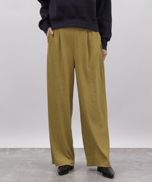 LAKOLE(ラコレ)の「クラッシュコードパンツ / 989695(その他パンツ・レディース・ブラウン/マスタード/ネイビー・SMALL/MEDIUM)」の16枚目の写真