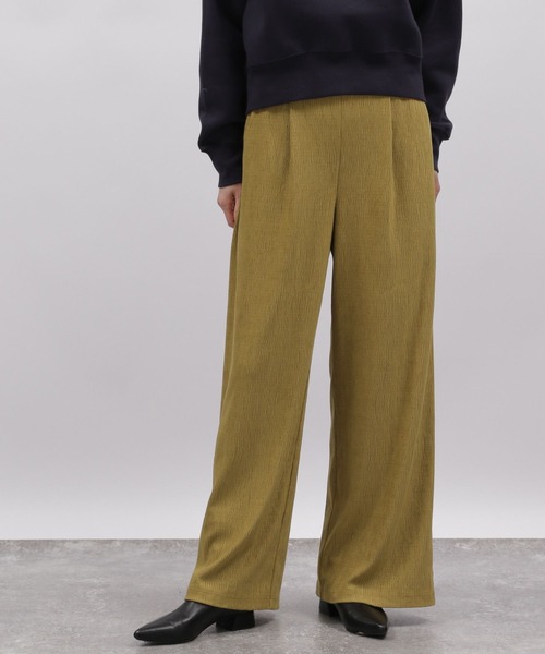LAKOLE(ラコレ)の「クラッシュコードパンツ / 989695(その他パンツ・レディース・ブラウン/マスタード/ネイビー・SMALL/MEDIUM)」の17枚目の写真
