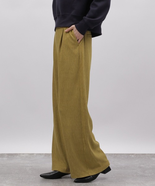LAKOLE(ラコレ)の「クラッシュコードパンツ / 989695(その他パンツ・レディース・ブラウン/マスタード/ネイビー・SMALL/MEDIUM)」の18枚目の写真