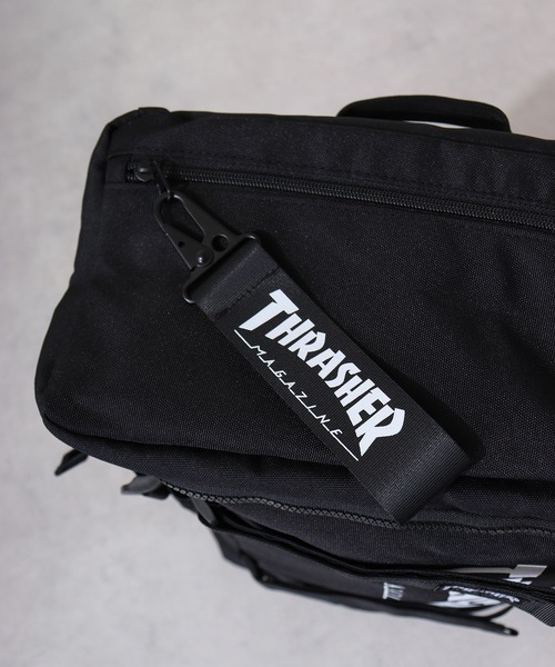 THRASHER(スラッシャー)の「THRASHER BOX RUCKSACK(バックパック/リュック・メンズ・ブラック/マルチ・FREE)」の8枚目の写真