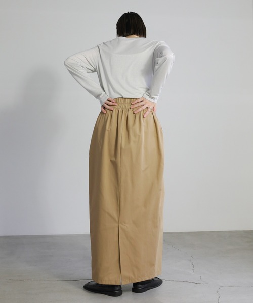 select MOCA(セレクトモカ)の「【ZOZO限定】ボリュームタックコクーンスカート(スカート・レディース・ベージュ/チャコール・MEDIUM/LARGE)」の10枚目の写真
