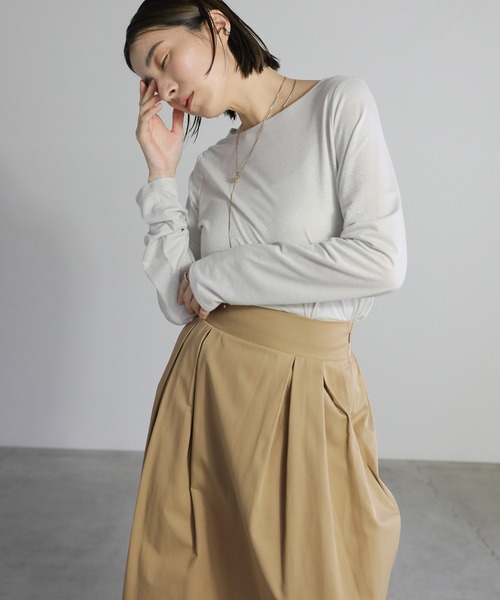 セール】【ZOZO限定】ボリュームタックコクーンスカート（スカート