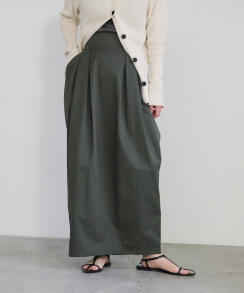 セール】【ZOZO限定】ボリュームタックコクーンスカート（スカート