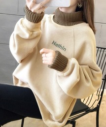 Miniministore | 裏起毛 ロゴトレーナー レディース 韓国(スウェット)