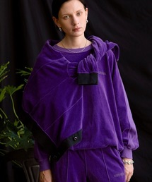 AUTHEN（オーセン）の「【AUTHEN】オーセン/ オーガニックコットン ベロアスウェット（スウェット）」