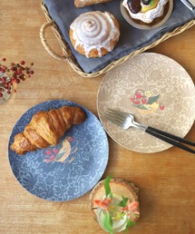 Jubilee（ジュビリー）の「バンブープレート 2枚セット ウィリアムモリス柄 Jubilee（食器）」
