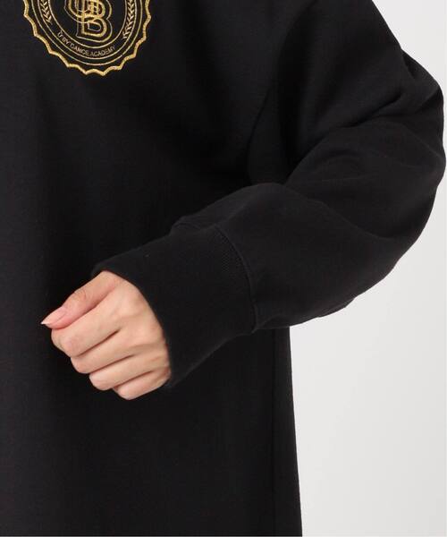 U by SPICK&SPAN（ユーバイスピックアンドスパン）の「≪追加≫オーバーサイズポロワンピース（ワンピース・レディース・ブラック/マルチ/ピンク・FREE）」の14枚目の写真