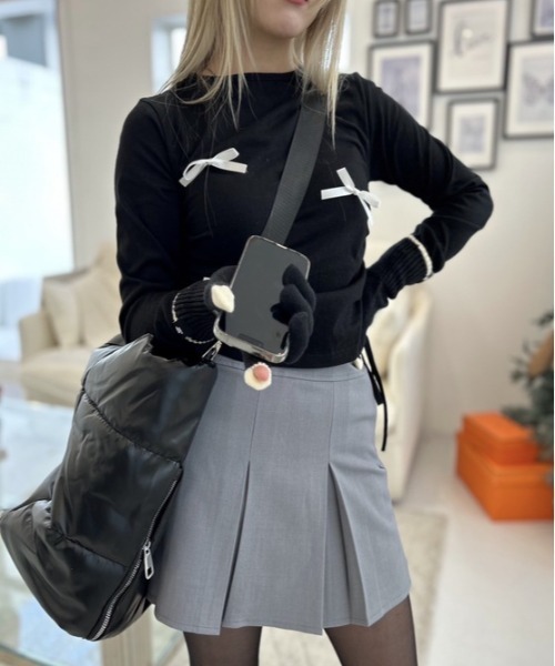 ipugo（イプゴ）の「ipugo/イプゴ エナメルダウントートバッグ（トートバッグ・レディース・ピンク/シルバー/ブラック・FREE）」の8枚目の写真