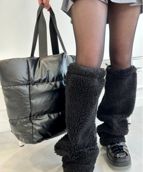 ipugo（イプゴ）の「ipugo/イプゴ エナメルダウントートバッグ（トートバッグ・レディース・ピンク/シルバー/ブラック・FREE）」の7枚目の写真