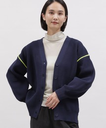 LAKOLE | 7ゲージ配色カーディガン / 997321(カーディガン/ボレロ)