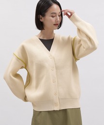 LAKOLE | 7ゲージ配色カーディガン / 997321(カーディガン/ボレロ)