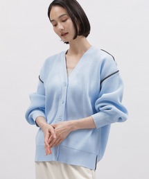 LAKOLE | 7ゲージ配色カーディガン / 997321(カーディガン/ボレロ)