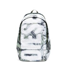 メンズロゴメッシュ ネオンジッパープル バックパック