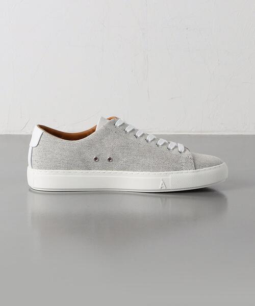 hALON(雑貨)（アーロン）の「＜hALON＞ キャンバス オックスフォード スニーカー（スニーカー・メンズ・オフホワイト・6h/9/8h/7/10/7h/8/9h）」の4枚目の写真
