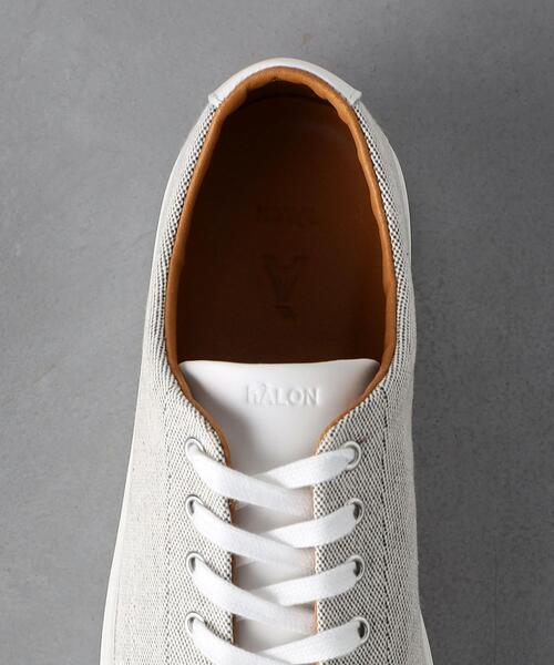 hALON(雑貨)（アーロン）の「＜hALON＞ キャンバス オックスフォード スニーカー（スニーカー・メンズ・オフホワイト・6h/9/8h/7/10/7h/8/9h）」の8枚目の写真