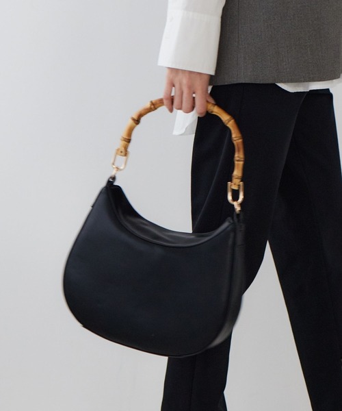 特別価格【美品】バンヤードストーム　 LE VELNIS ワンハンドル セール】LE VERNIS／ワンハンドルBAG（ハンドバッグ