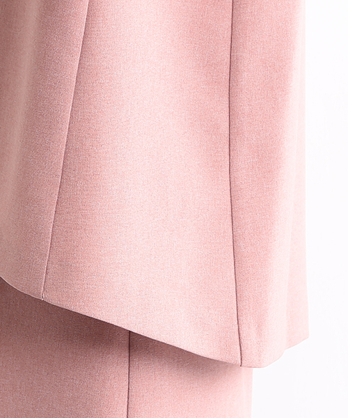 BEAMS LIGHTS Women's(ビームスライツ ウィメンズ)の「BEAMS LIGHTS / ノースリーブセットワンピース(ワンピース・レディース・チャコールグレー/ネイビー/ピンク・38/36)」の7枚目の写真