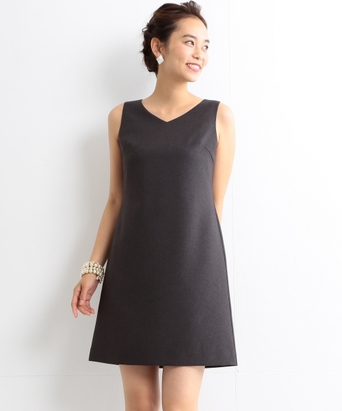 BEAMS LIGHTS Women's(ビームスライツ ウィメンズ)の「BEAMS LIGHTS / ノースリーブセットワンピース(ワンピース・レディース・チャコールグレー/ネイビー/ピンク・38/36)」の20枚目の写真