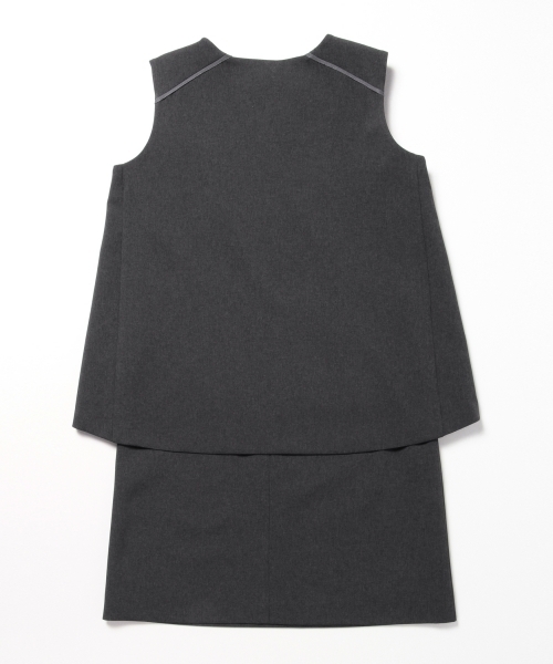 BEAMS LIGHTS Women's(ビームスライツ ウィメンズ)の「BEAMS LIGHTS / ノースリーブセットワンピース(ワンピース・レディース・チャコールグレー/ネイビー/ピンク・38/36)」の21枚目の写真