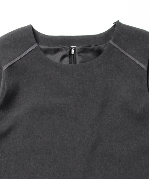 BEAMS LIGHTS Women's(ビームスライツ ウィメンズ)の「BEAMS LIGHTS / ノースリーブセットワンピース(ワンピース・レディース・チャコールグレー/ネイビー/ピンク・38/36)」の22枚目の写真