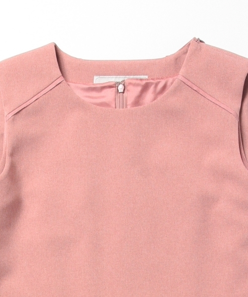 BEAMS LIGHTS Women's(ビームスライツ ウィメンズ)の「BEAMS LIGHTS / ノースリーブセットワンピース(ワンピース・レディース・チャコールグレー/ネイビー/ピンク・38/36)」の16枚目の写真