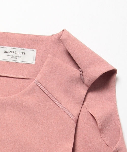BEAMS LIGHTS Women's(ビームスライツ ウィメンズ)の「BEAMS LIGHTS / ノースリーブセットワンピース(ワンピース・レディース・チャコールグレー/ネイビー/ピンク・38/36)」の17枚目の写真